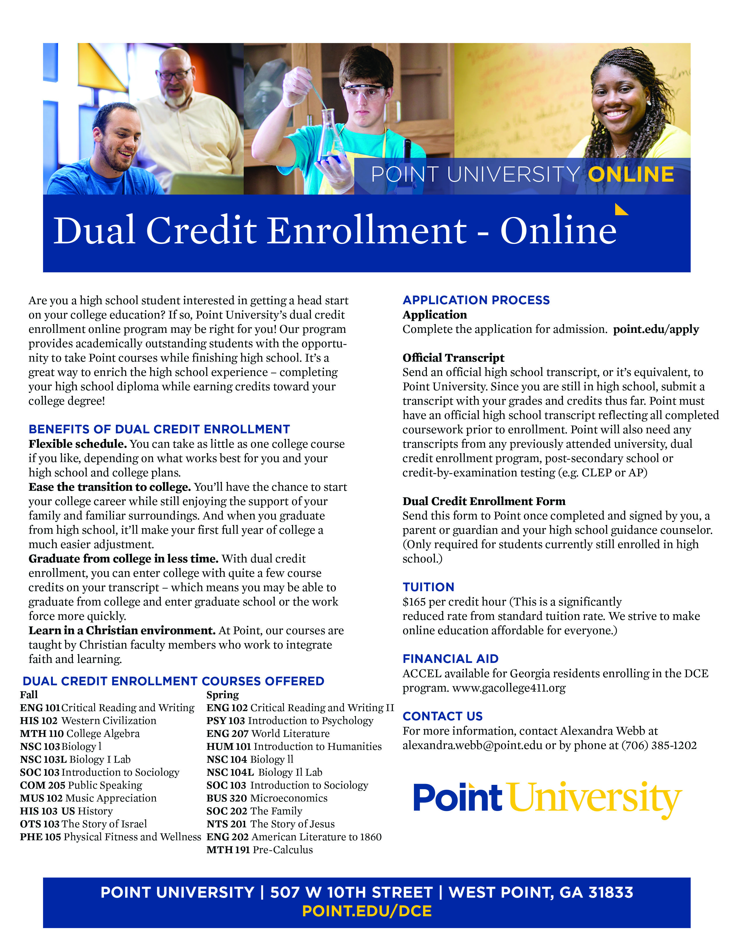 DCE Online Courses pdf Point University