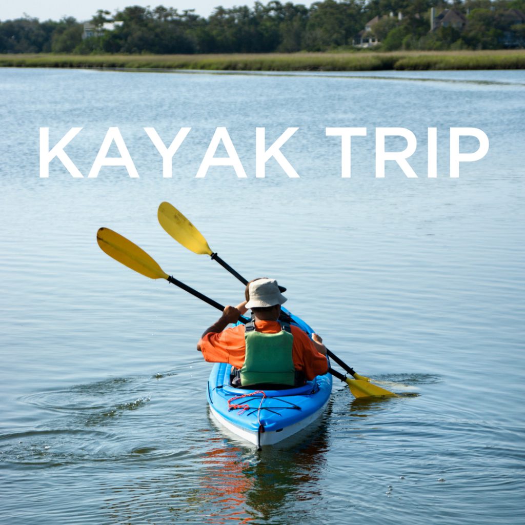 Students Kayak Trip Point University
