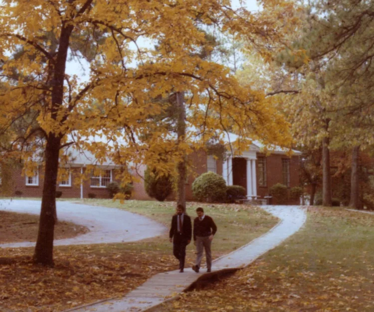 ACC - 1970s, campus in fall