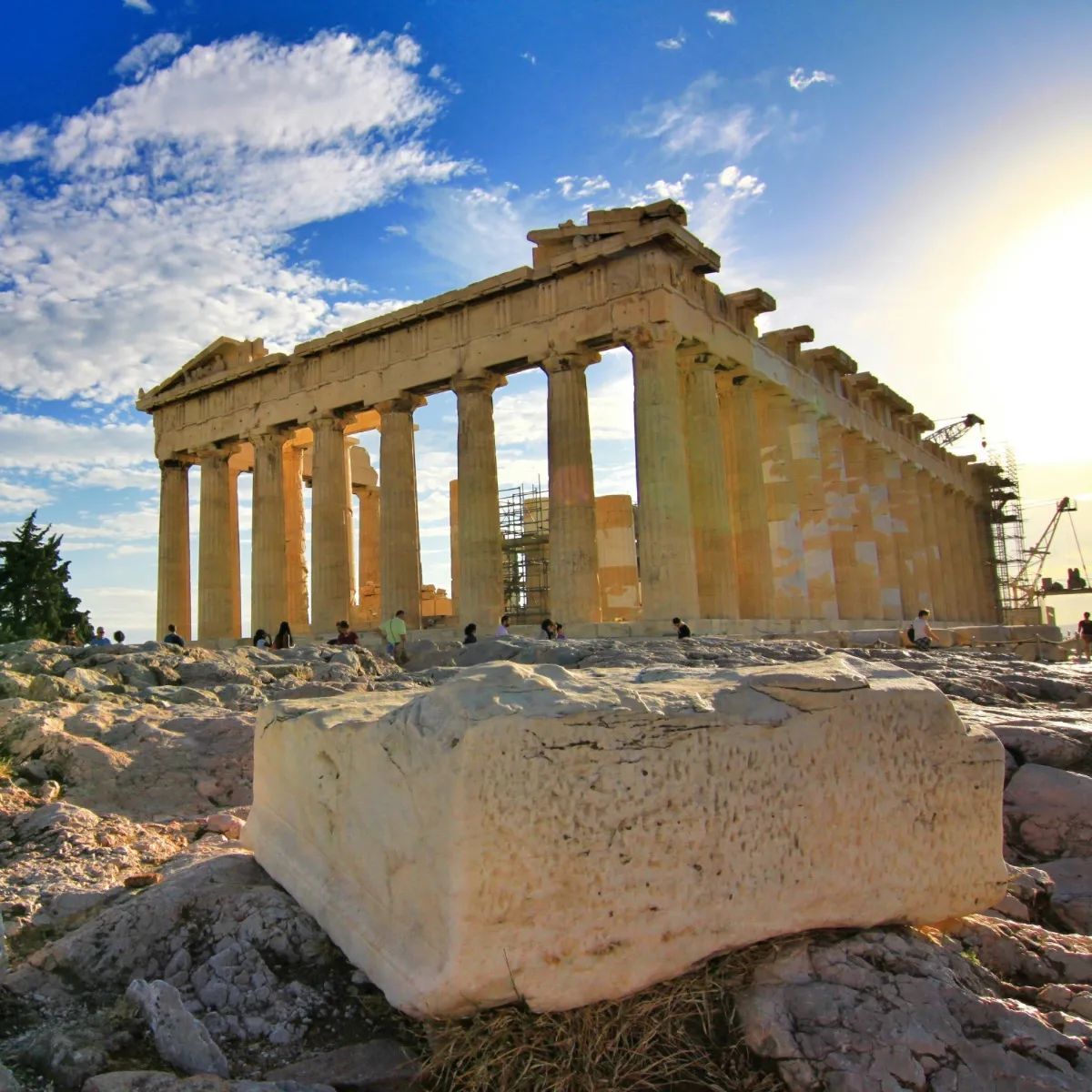 Parthenon for Dean Collins Trip to Greece