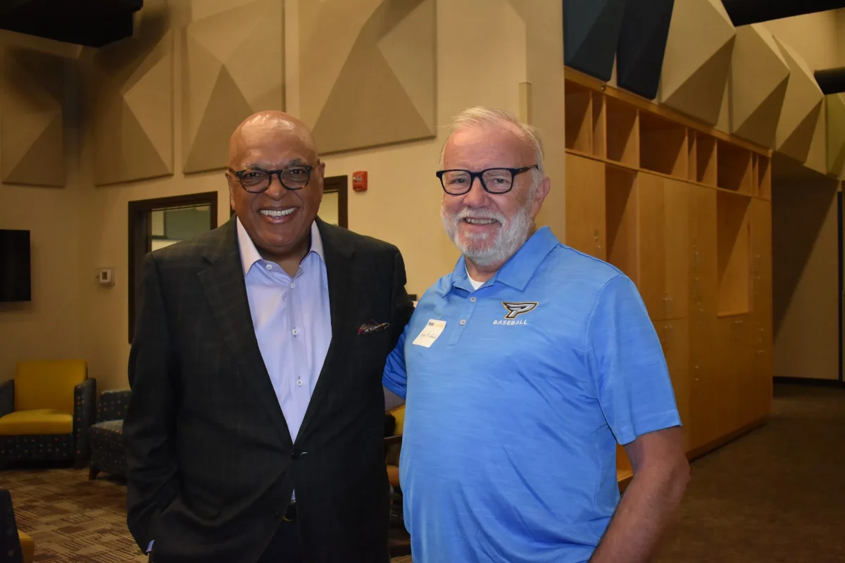 Wye Huxford and friend