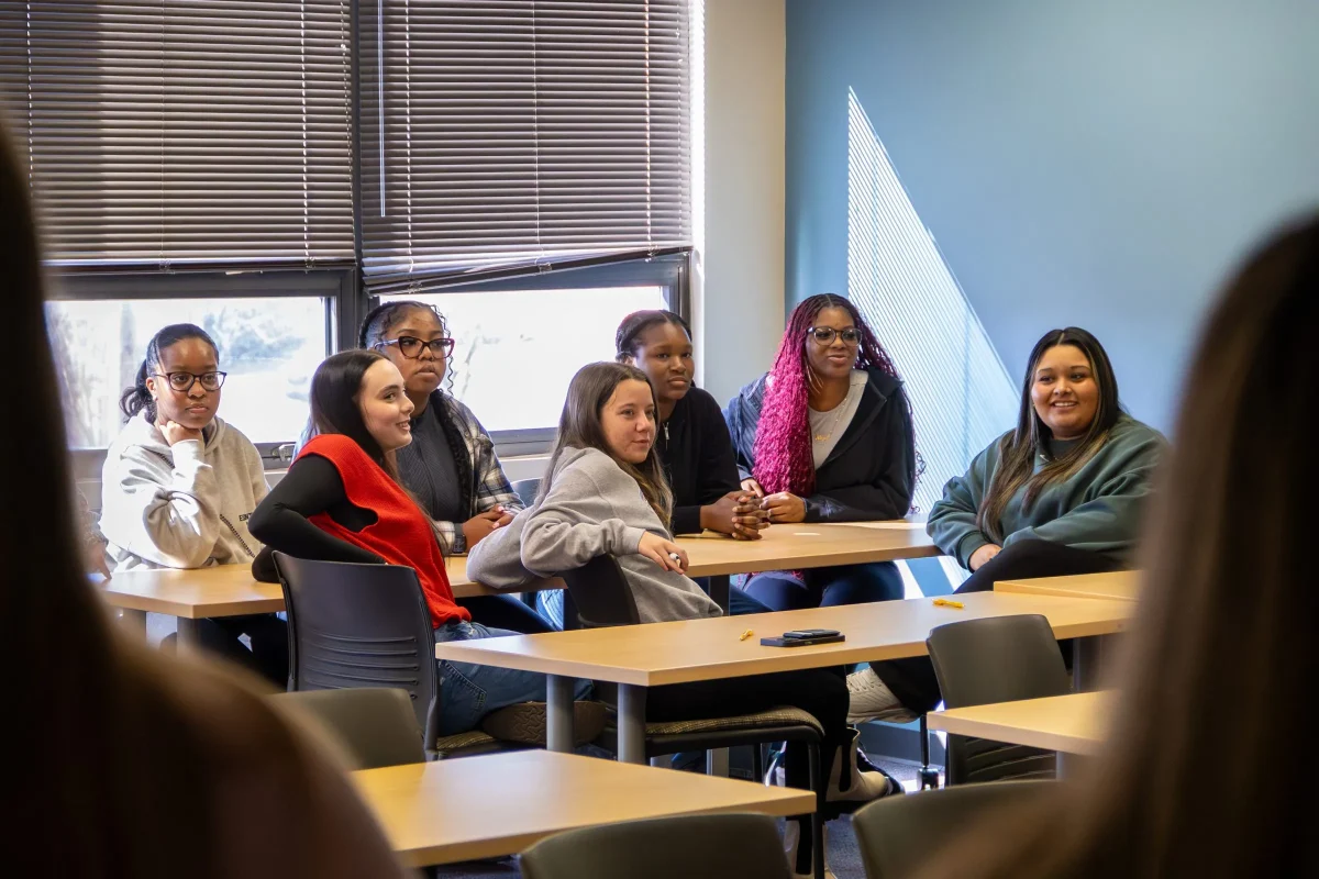 Students in classroom